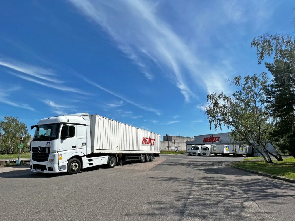 Flotte de camions poids lourds HEINTZ transports