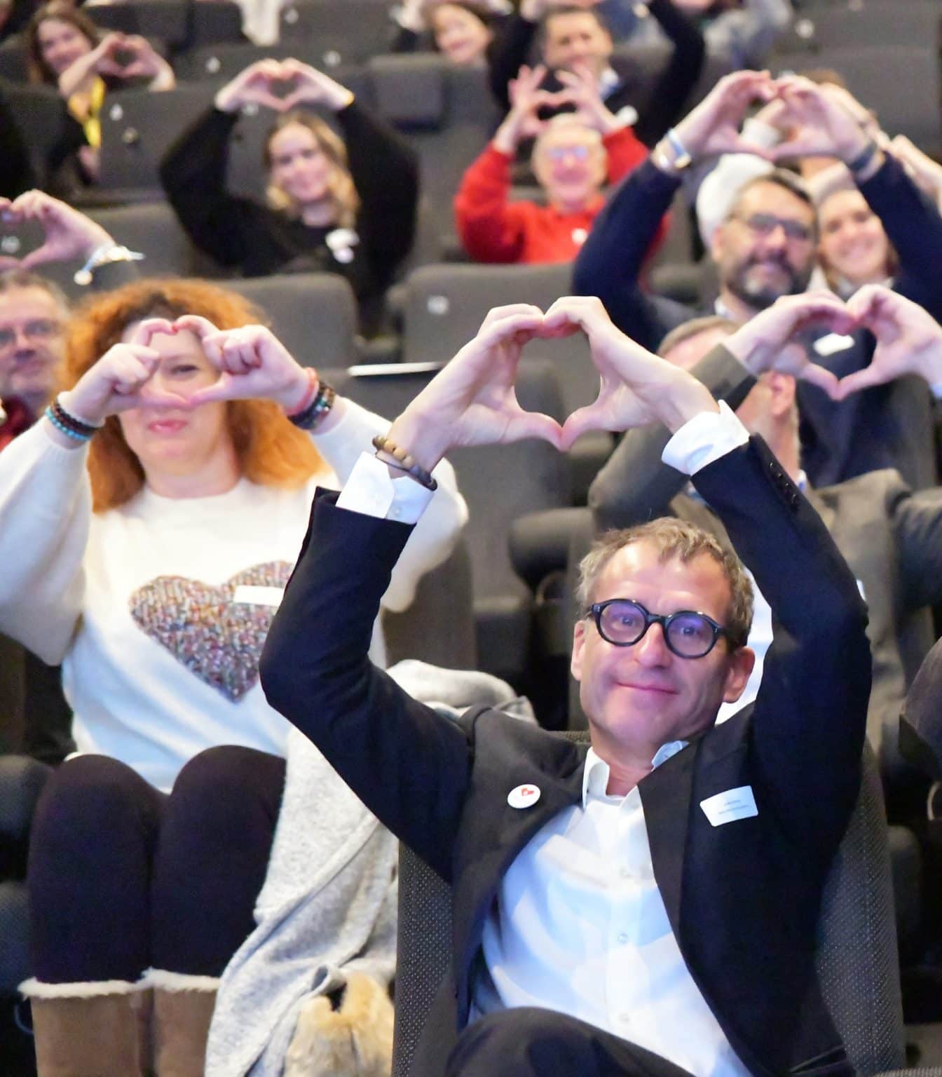 André Heintz posant pour le fonds de dotation